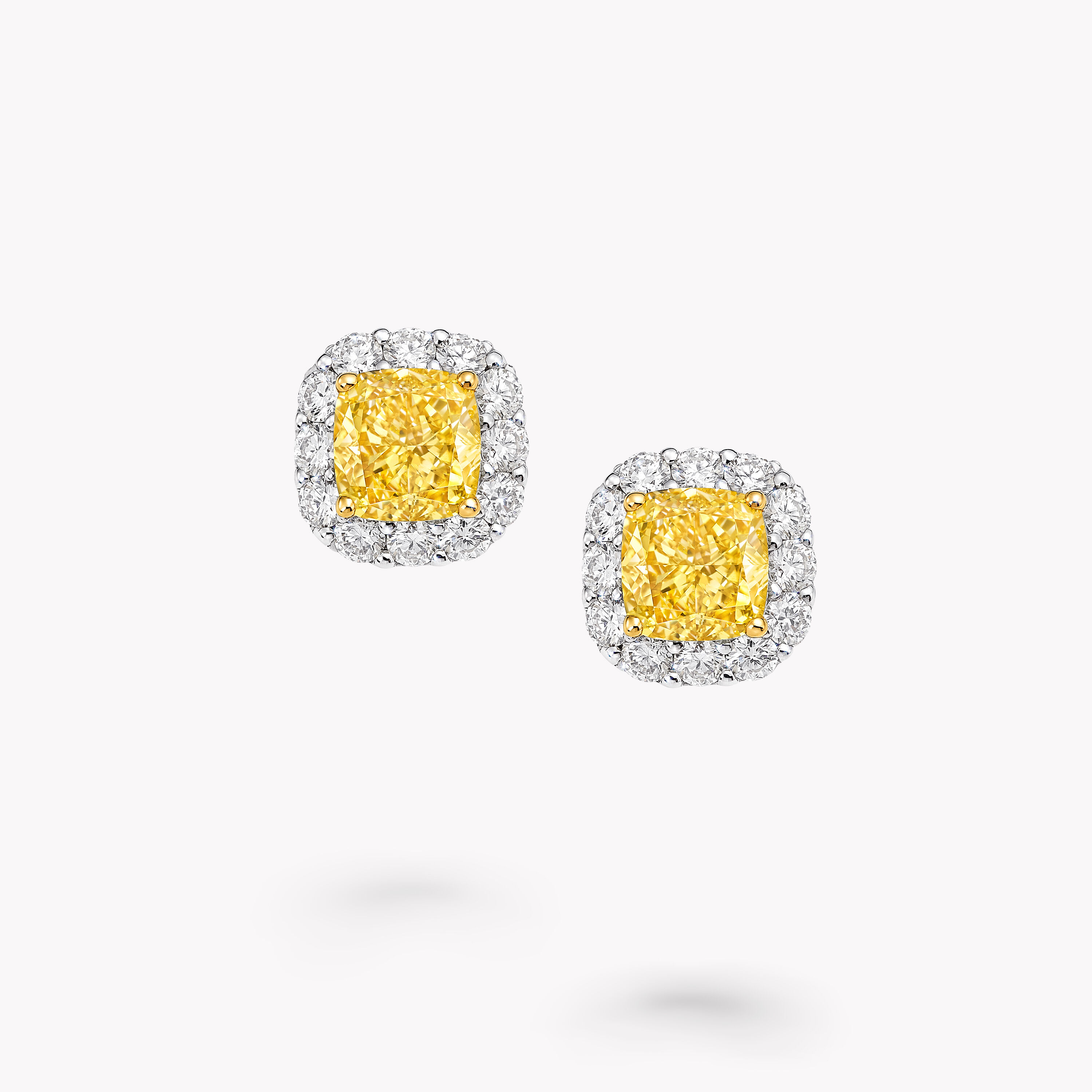 Yellow diamond deals earrings